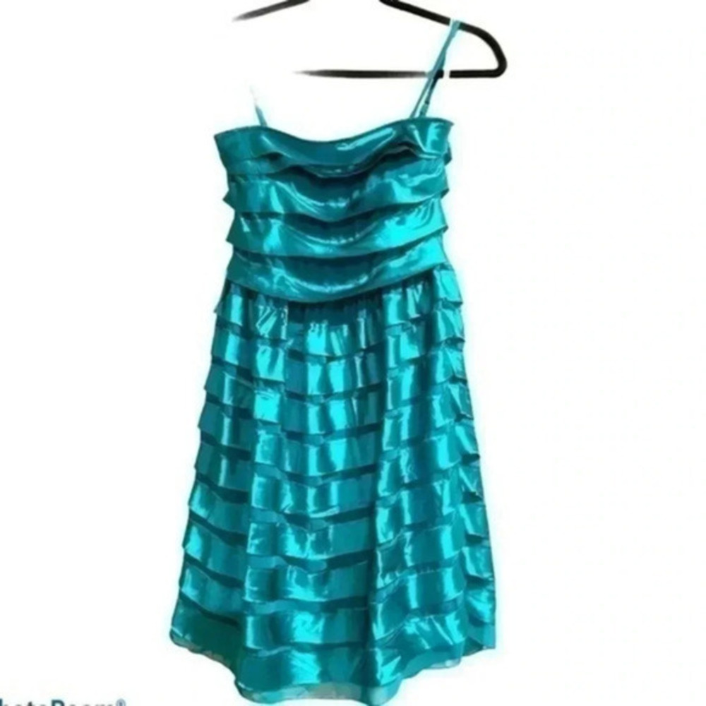 Lucy Paris green layered  prom party dress size Small NWT